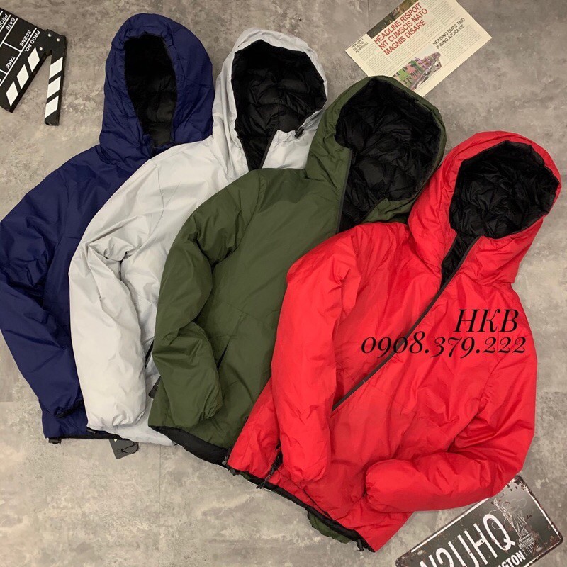 [Hàng sẵn] Áo phao lông vũ siêu nhẹ 2 mặt | BigBuy360 - bigbuy360.vn