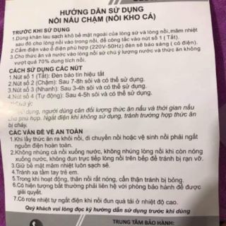 NỒI HẦM CHÁO - KHO CÁ ĐA NĂNG ĐẠT TƯỜNG