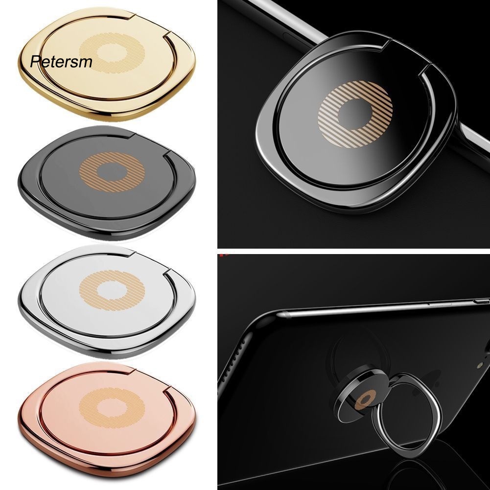 [PE]Ultrathin 360 Degree Rotation Mobile Phone Finger Ring Stand Holder Desk Bracket