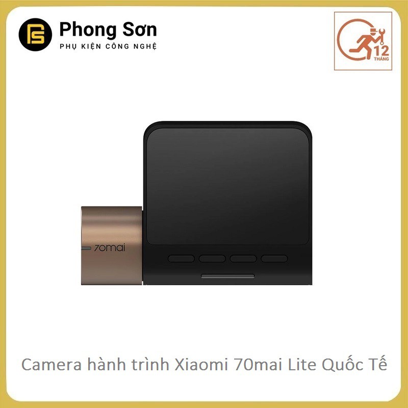 Camera hành trình Xiaomi 70mai Pro Lite Midrive D08 - Phiên Bản Quốc Tế (Bảo Hành 12 Tháng )