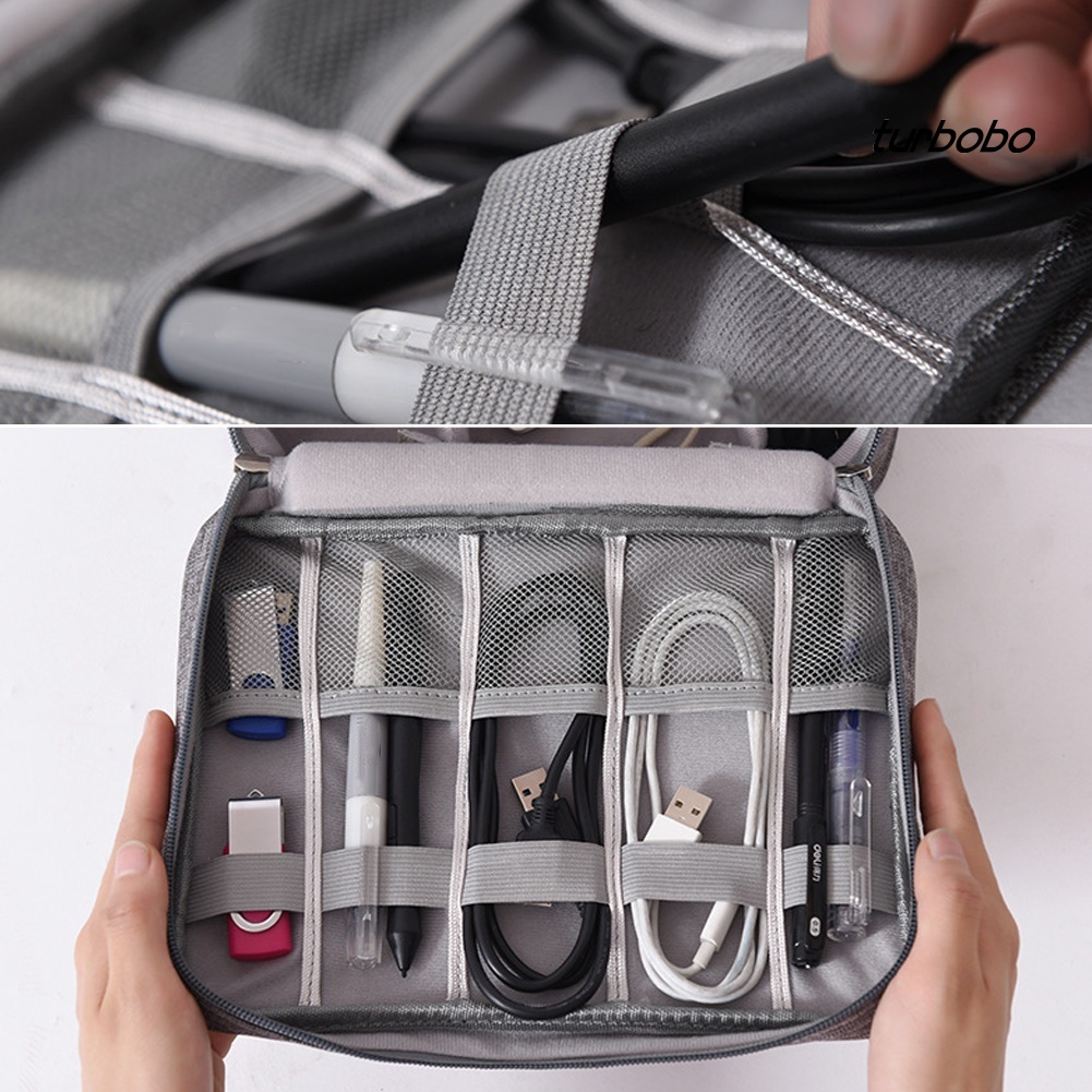 Túi Đựng Phụ Kiện Điện Tử Turbobo Chống Thấm Nước Tiện Dụng