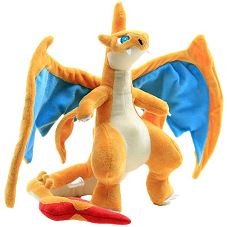 GẤU BÔNG POKEMON RỒNG LỬA MEGA CHARIZARD XY  HÀNG CHÍNH HÃNG POKEMON NGUYÊN TEM NGUYÊN TAG ĐẸP TỪNG CM