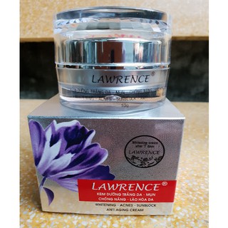 Lawrence dưỡng trắng da mụn chống nắng lão hóa da 10g