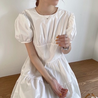 Váy xoè cột nơ