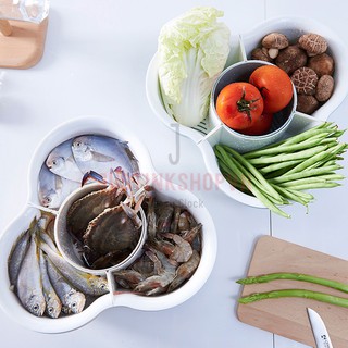 BỘ RỔ ĂN LẨU 4 NGĂN 2 TẦNG LOẠI 1 - JLVQ-4842-BRAL