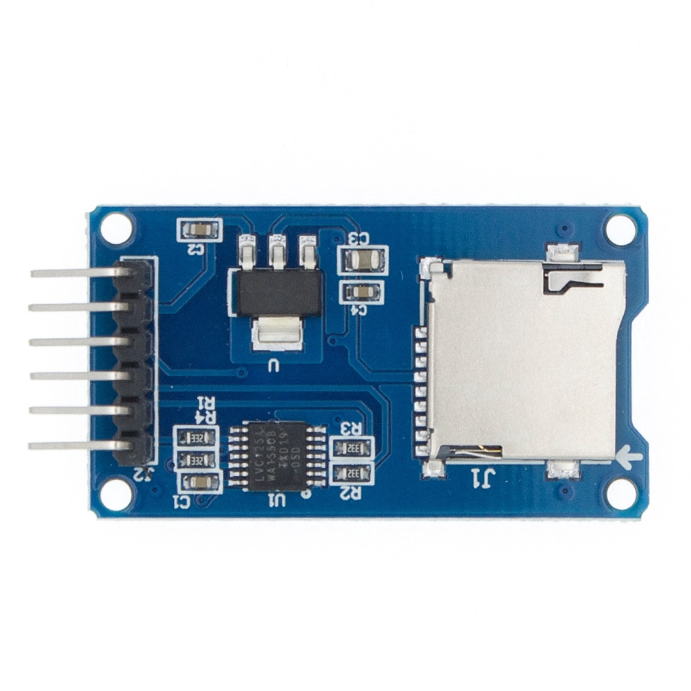 1 Mô Đun Thẻ Nhớ Micro Sd Mini Tf Spi Cho Arduino