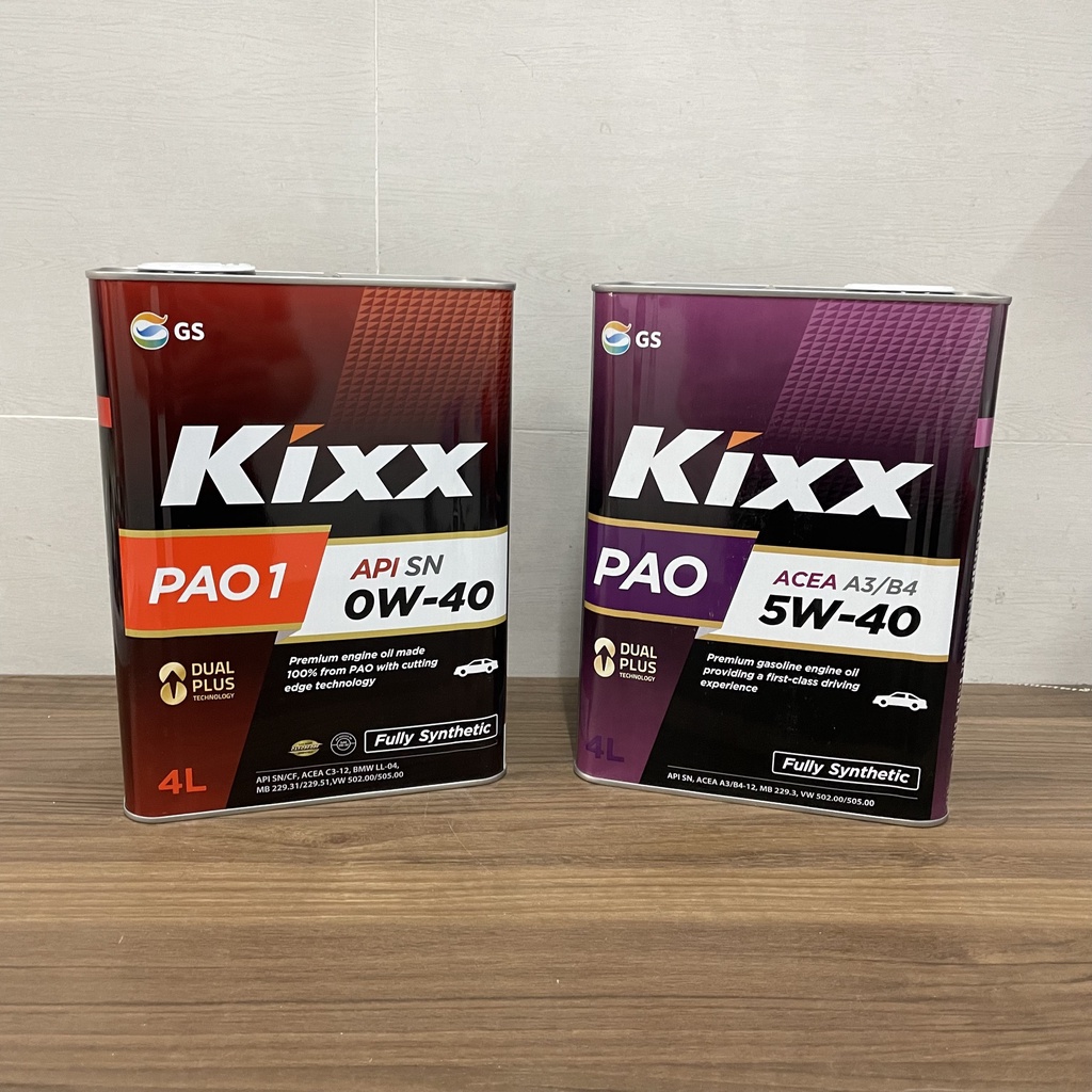 [ Best Seller ] Dầu Nhớt Cao Cấp KIXX PAO1 0W-30 / 0W-40 | 4 Lít | HIBUCENTER
