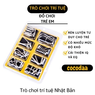 Đồ Chơi Trí Tuệ - Bộ Đồ Chơi Giải Đố, Giải Mã Nhật Bản Luyện Tư Duy Lập Luận Đa Chiều 4026 [FREESHIP]