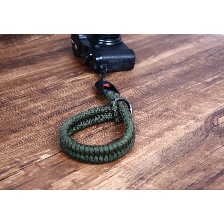 Dây đeo máy ảnh - Dây đeo cổ tay thao tác nhanh dành cho máy Canon, Fuji, Nikon, Sony... - Paracord Wrist Strap