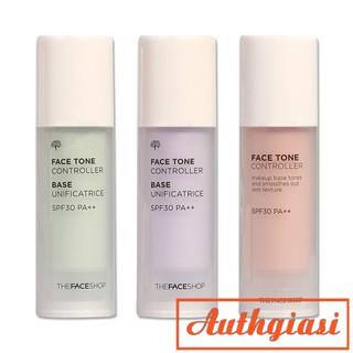 Kem lót điều chỉnh tông da The Face Shop Face Tone Controller Base TFS Spf30 PA++