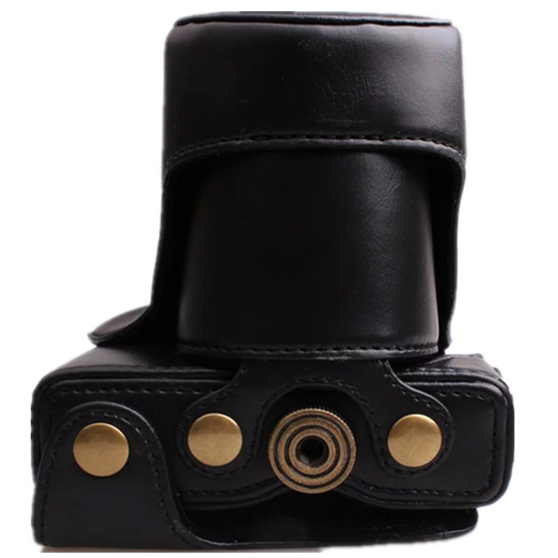 Túi Da Pu Đựng Máy Ảnh Canon EOS M10 Canon EOS M10 Kèm Ống Kính 15-45mm