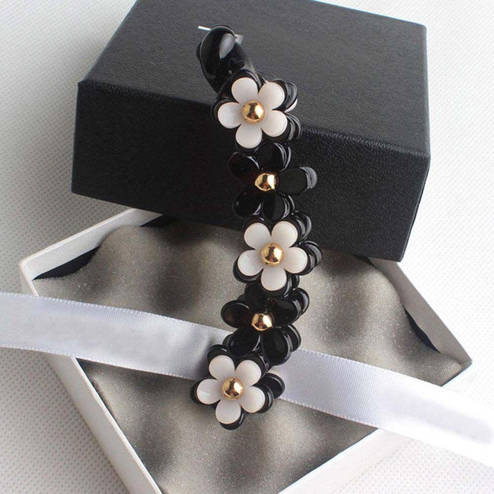 IVORY Kẹp Tóc Acrylic Phong Cách Hàn Quốc Cổ Điển Sang Trọng Dành Cho Nữ