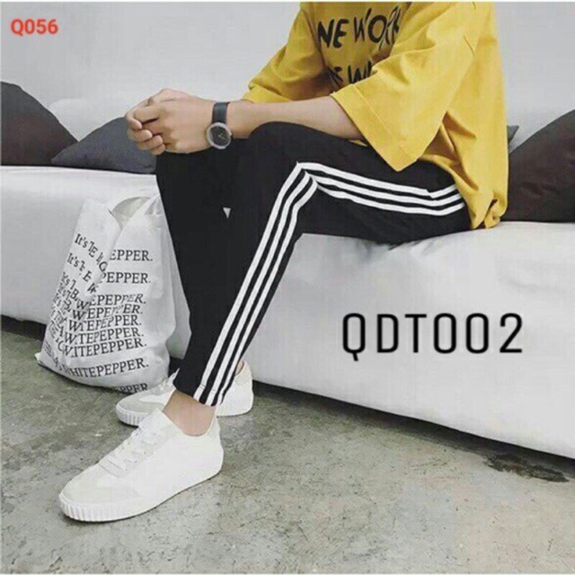 Quần 3 SỌC SUÔNG Nam Nữ UNISEX, quần thể thao, quần thể dục, quần jogger