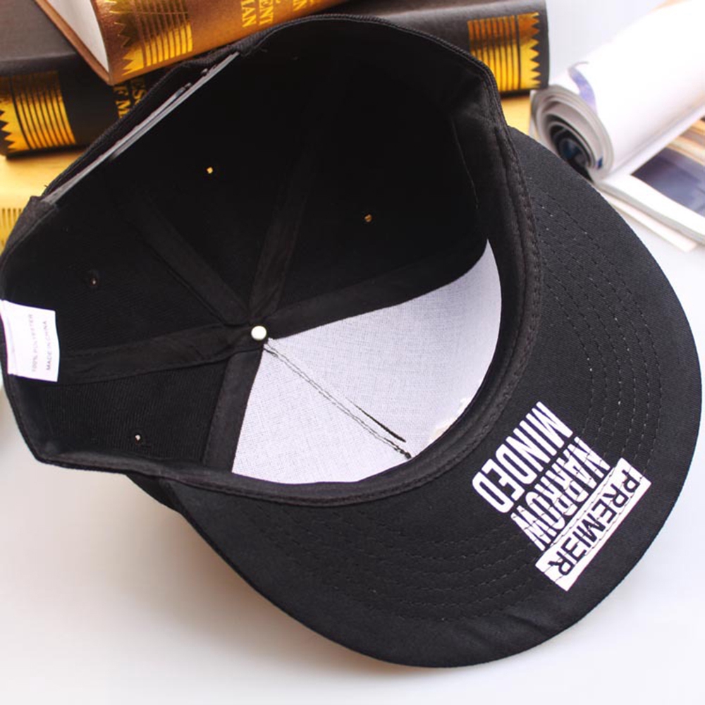 Mũ Lưỡi Trai Thêu Chữ Phong Cách Hip Hop