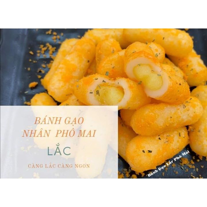 TOKBOKKI NHÂN PHÔ MAI 500gr Bánh Gạo Cay Hàn Quốc Nhân Phomai