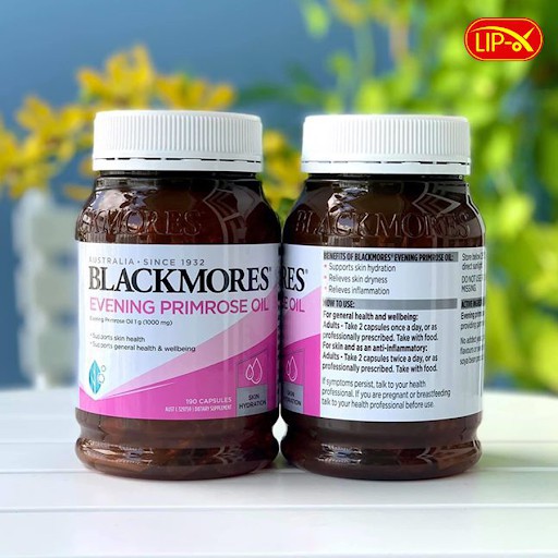 Viên Uống Tinh Dầu Hoa Anh Thảo Blackmores Evening Primrose Oil 190 Viên của Úc