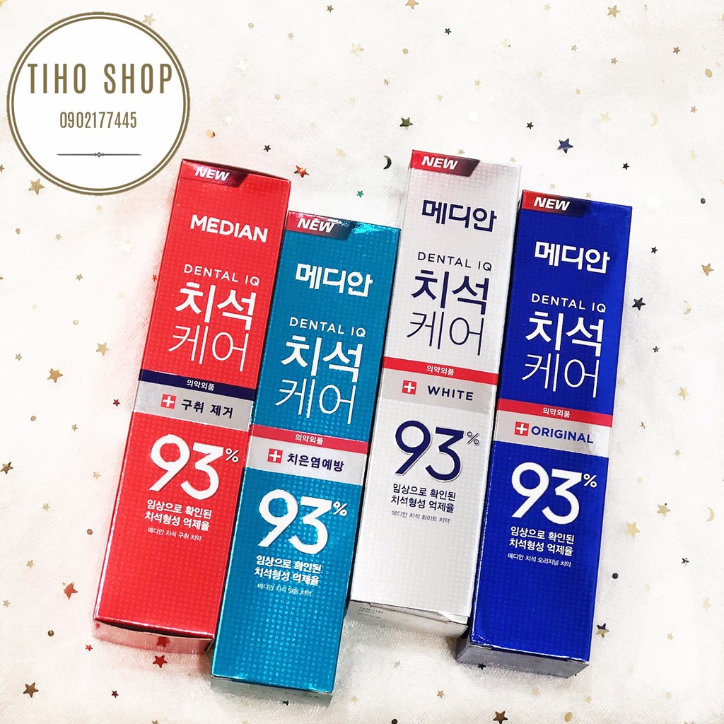Kem đánh răng Median 93% Toothpaste Hàn Quốc