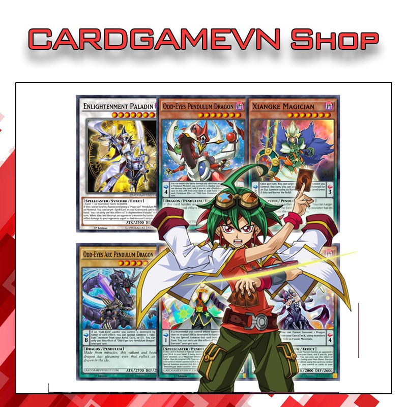 Bộ Bài Yugioh Pendulum Yuya Sakaki 54 lá - HB7