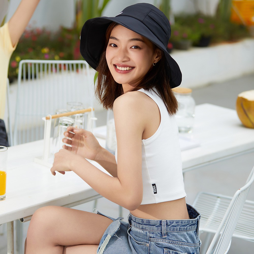 OhSunny Mũ vành rộng chống nắng hợp thời trang dành cho nữ