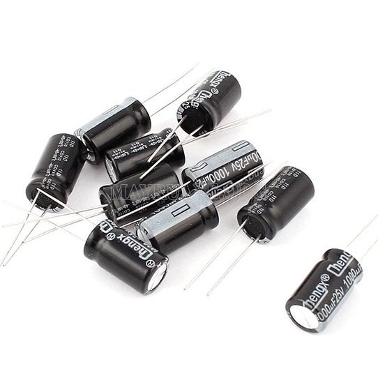 Tụ Hóa 16V - 25V -35V - 50V - 63V - 100V - 400V Nhiều Giá Trị