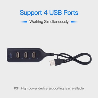Cổng hub 4 cổng mini usb 2.0.