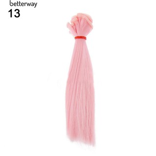 Tóc Giả Duỗi Thẳng Cho Búp Bê , Dài 15Cm