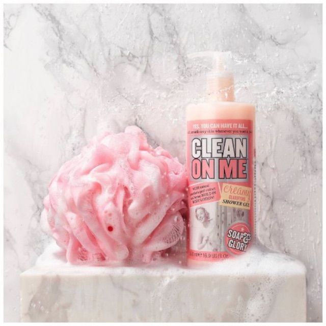 Sữa tắm Soap and Glory Clean On Me Shower Gel (Bill Anh)