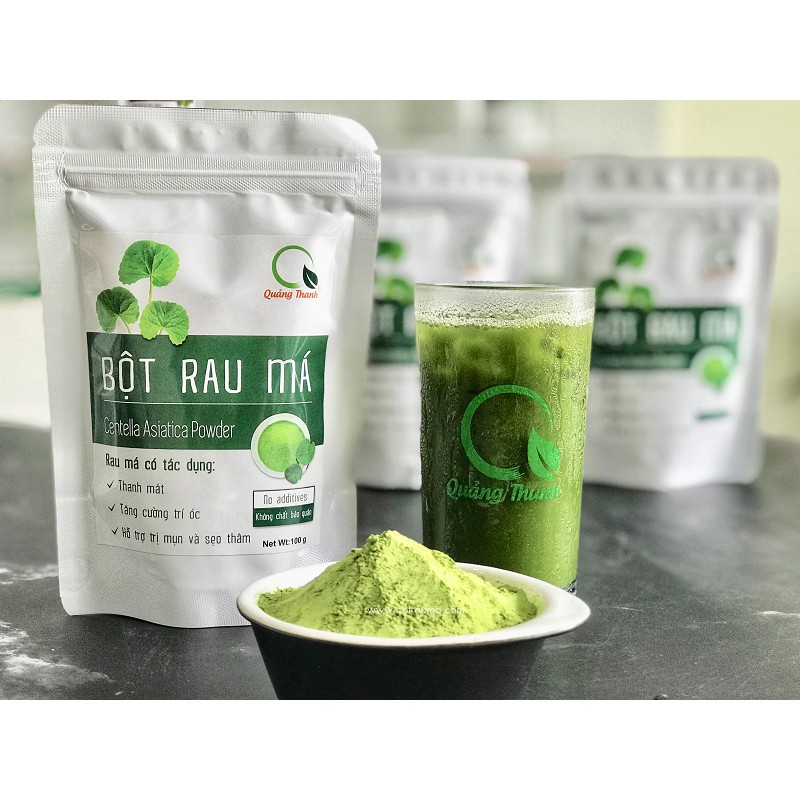 Bột rau má nguyên chất Quảng Thanh ( gói100g)