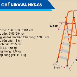 Thang ghế Nikawa NKS-06