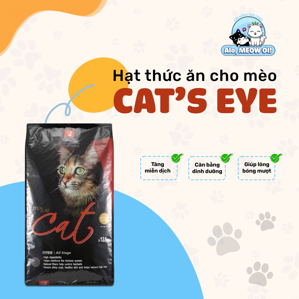 HẠT THỨC ĂN CHO MÈO CATSEYE | CATSEYE 1KG | CATSEYE 1KG