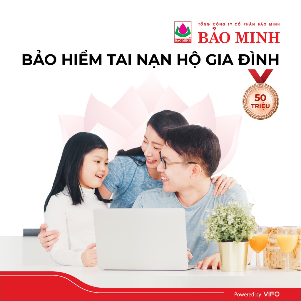 Toàn Quốc [E-Voucher] – Bảo Minh – Bảo hiểm tai nạn hộ gia đình – Gói Đồng