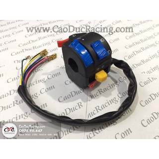 SIÊU RẺ - Cùm công tắc FZ (có sắn nút đá đèn passing) - lắp mọi loại xe - Gía sỉ sập sàn