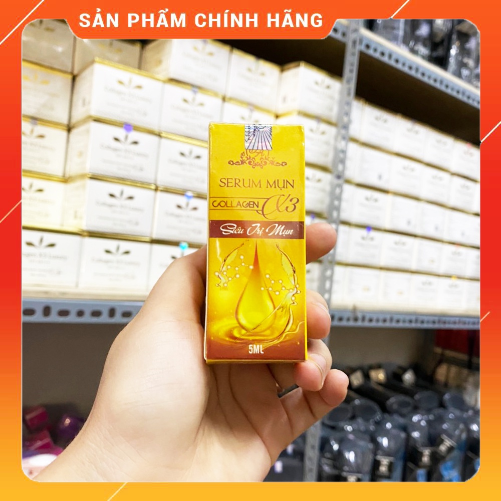 [Chính hãng] Serum mụn Collagen X3 Luxury mỹ phẩm Đông Anh