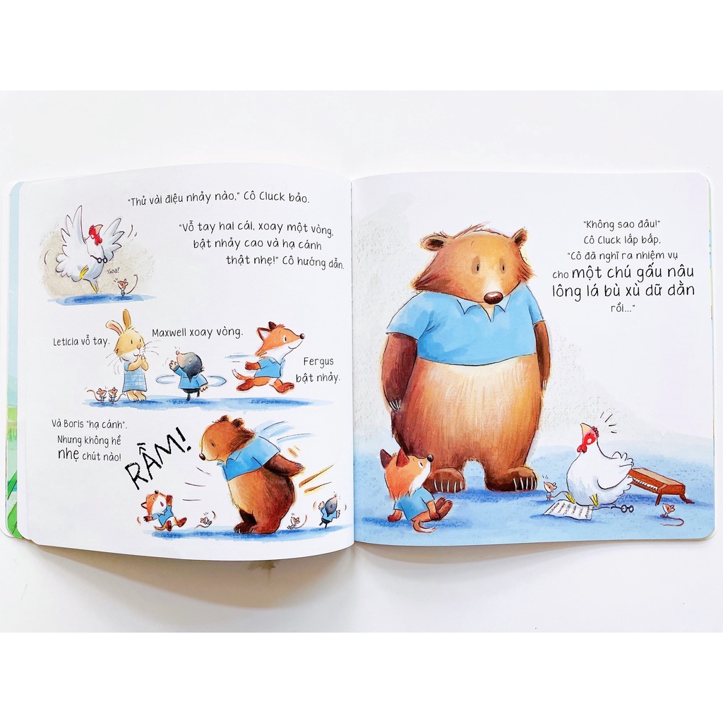 Sách Combo 2 Cuốn: Ngày đầu đến trường - Boris bị thủy đậu + Boris giải cứu buổi diễn