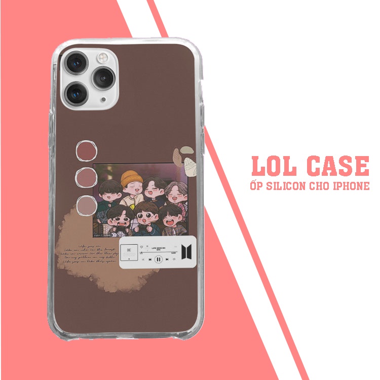 Ốp di động BTS bangtan cho iphone 5 - iphone 12 CTW20210059
