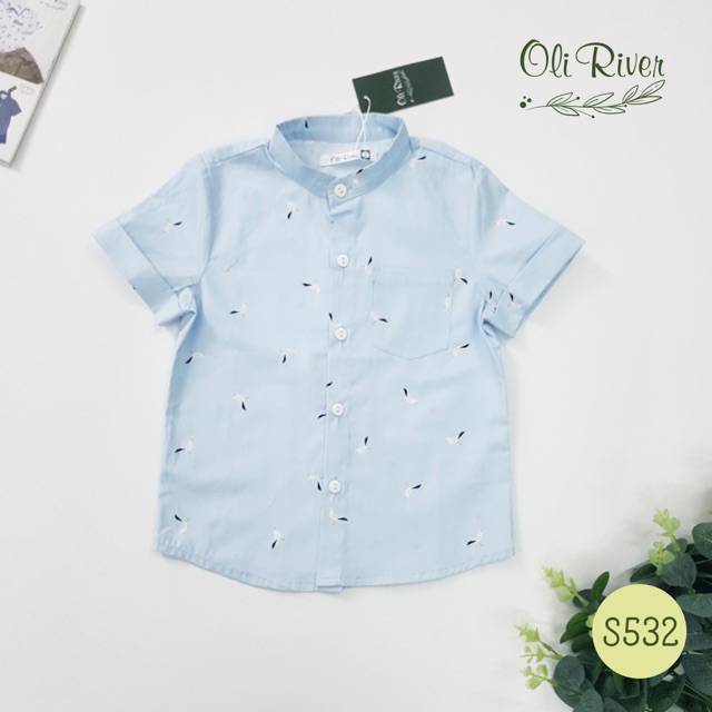 Áo sơ mi bé trai