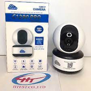 Camera IP Wifi Vitacam C1290 PRO 3.0MP hồng ngoại ban đêm đàm thoại 2 chiều (Trắng)