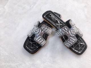 Dép chữ H đính đá Hot ( 100% ảnh tự chụp)