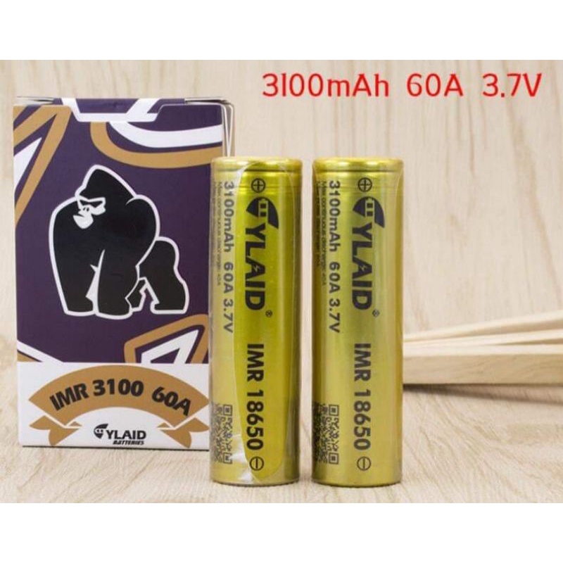 CELL PIN XẢ CAO 60A - 18650 - 3100MAH