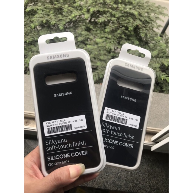 Ốp silicon cover Samsung S10/S10 plus chống bẩn