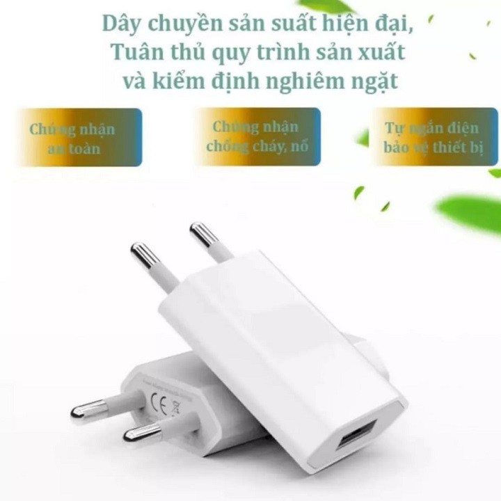 [GIảm Giá] Củ sạc iphone 5, 6, 7, 8, X, 11 cóc sạc dài không kén máy, không báo lỗi, không loạn cảm ứng