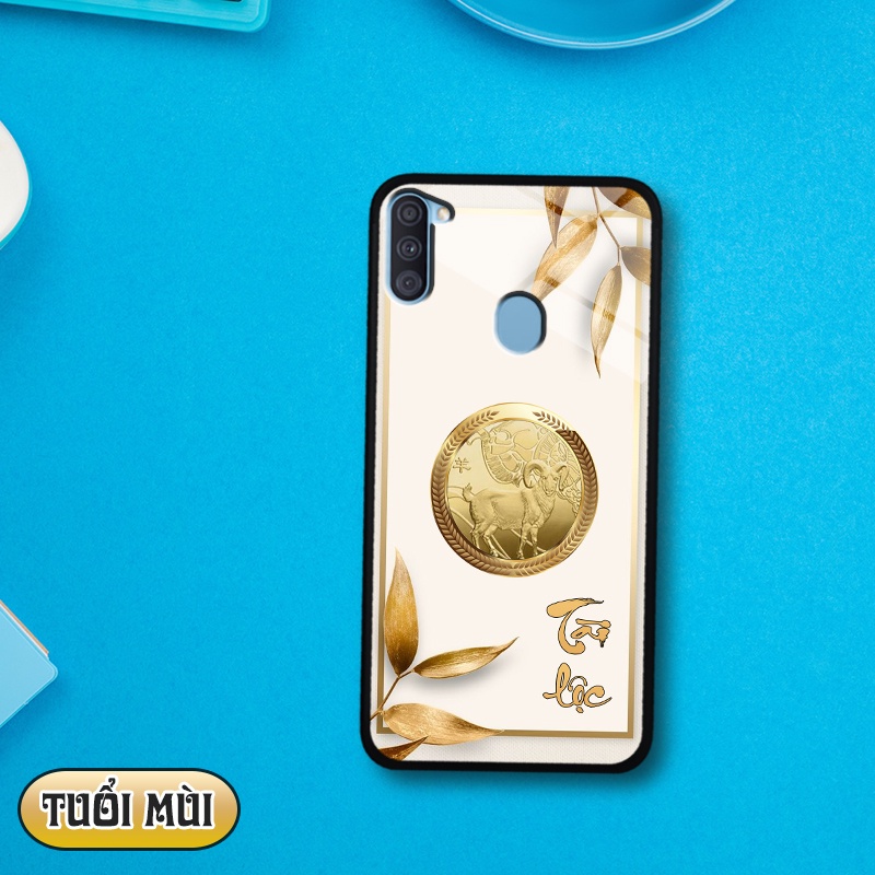 Ốp kính 3D 12 con giáp Samsung Galaxy A11