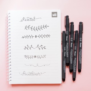 Bút Kỹ Thuật Pentel PointLiner Đi Nét Chuyên Nghiệp