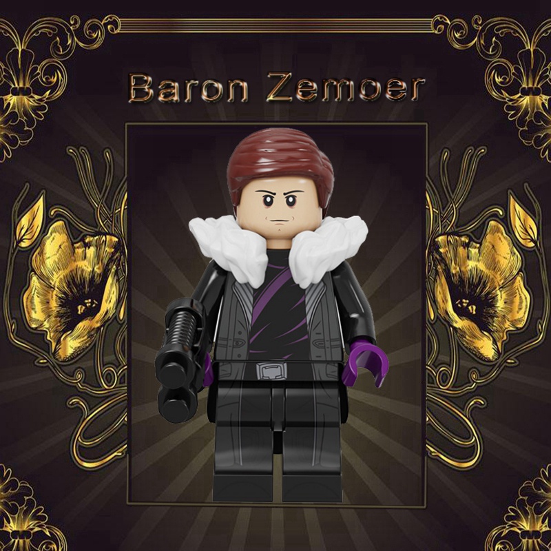 Bộ Đồ Chơi Lắp Ráp Mô Hình Nhân Vật Bác Sĩ Mùa Đông Cho Bé