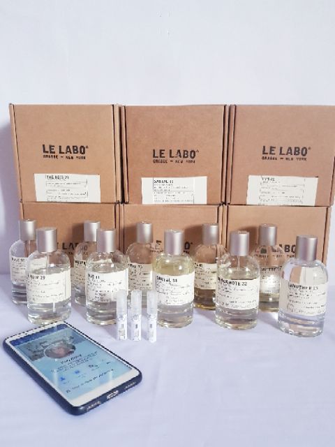Combo 3 Mẫu thử 2ml Nước Hoa Le Labo ROSE 31, SANTAL 33, BERGAMOTE22 | BigBuy360 - bigbuy360.vn