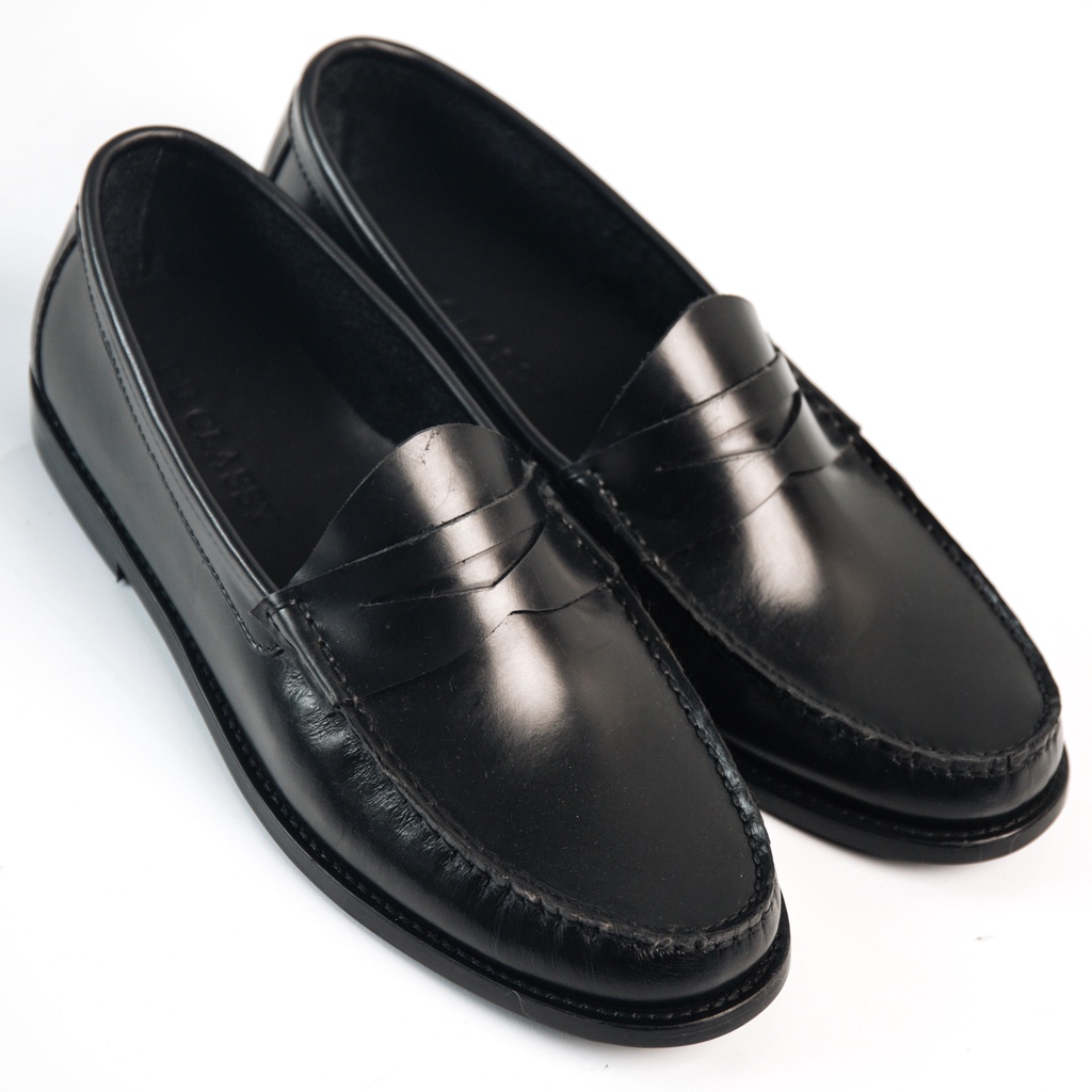 [Mã LT200 giảm 200K đơn 699K] Giày Tây Cao Cấp THE DON LOAFER - Da Bò Ý Lót Trong Da Bò Mộc - Thương hiệu Be Classy