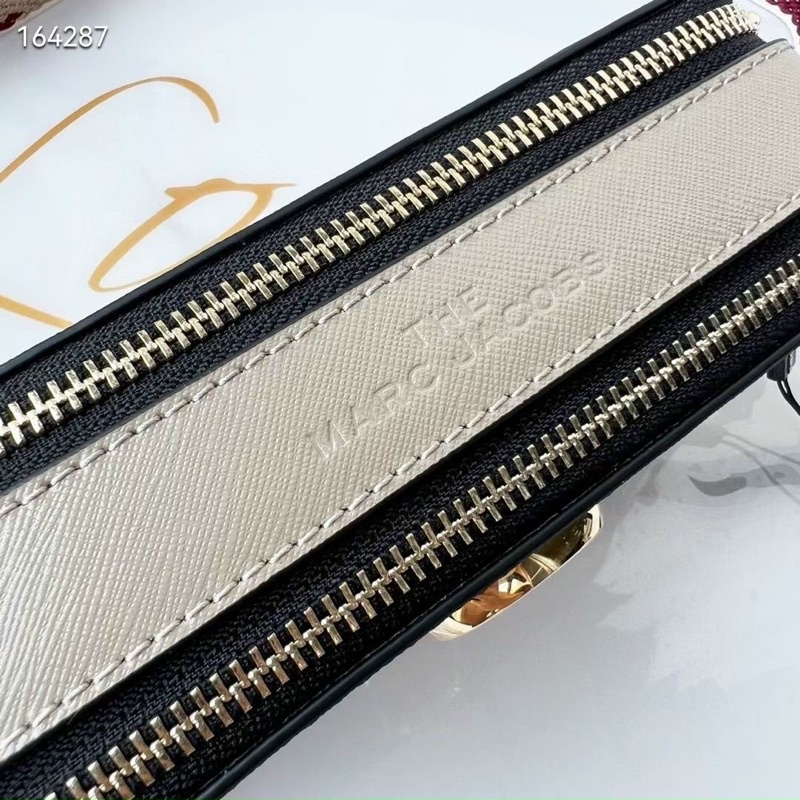 Túi xách nữ đẹp da thật Marc, 2 ngăn, dây đeo bản to trẻ trung