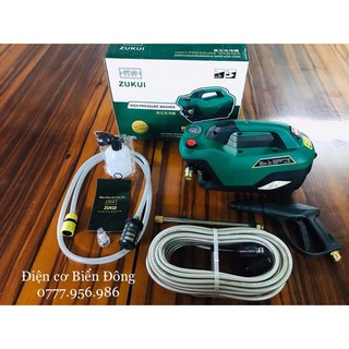 MÁY RỬA XE 🌈 FREESHIP🌈 Tặng kèm bình bọt tuyết và ống nối dài súng MÁY RỬA XE ZUKUI S7 2800W thiết kế mới