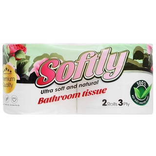 GVS 10 cuộn giấy vệ sinh Softly 3 lớp