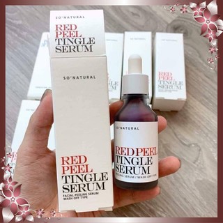 Serum peel da hóa học red peel tingle serum - peel da không bong tróc